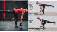 Single-leg deadlifts (Image via Instagram @bornabutijer5 @kneepainaid)